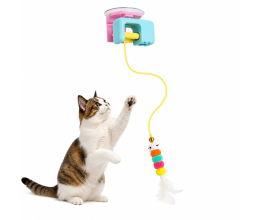 Brinq. Interativo Cordão Automático para Gatos