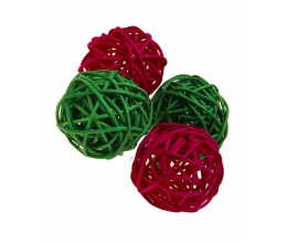 Brinquedo 4 Bolas Rattan
