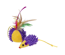 Brinquedo Pelúcia Rato e Bola