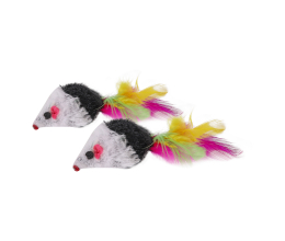Brinquedo Rato com Pluma
