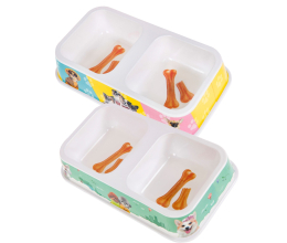 Comedouro Duplo Melamine G