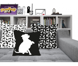 Kit Almofadas Dogs Black