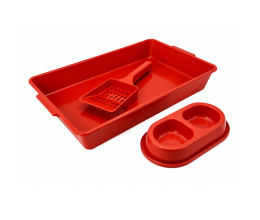 Kit Higiênico Fun Cat 3x1