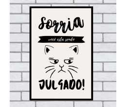 Quadro Você Está Sendo Julgado