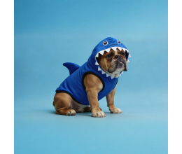 Roupa Pet Shark UV