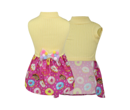 Vestido Pompom Donuts